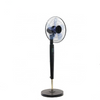 16 Inch High Quality Plastic Black Color Stand Fan Round Base Pedestal Fan With Remote Control