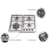 Factory Wholesale Price 4 Burner Portable Kitchen Utensils Stainless Steel Surface Gas Stove Cooktop