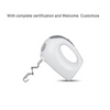 Electric High-quality Customizable 5 Speed Control Power Manual Cake Dough Portable Hand Mixer Egg Shaker for Household