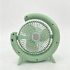 Portable Desk Fan,usb Rechargeable/plug-in Mini Table Fan with 3 Speeds