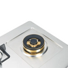 Factory Direct Home Built-in Three Burner Stainless Steel Silver Gas Stove