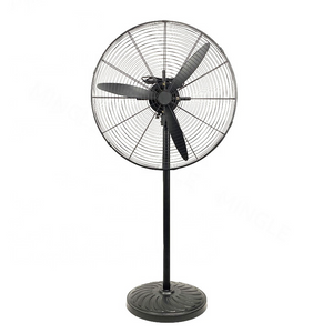 Commercial High Velocity Electric Industrial Standing Fan Pedestal Metal Fan