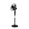 16 Inch Hot Summer Cooling Adjustable Height Stand Fan with Round Base 