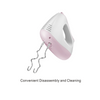 Factory OEM 300W Kitchen Blender Bakery Stirrer Cordless Mixer Dough Bread Whisker Cake Kneader Electric Wireless Hand Mixer