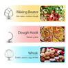 OEM/ODM Factory Wholesale Kitchen Artisan Beater Electric Home Dough Mixture Food Mixer Kitchen Stand Mixer（SM-009）