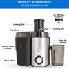 Home Best Fruit Juicer 400w Commercial Juice Extractor with Full Copper Motor 