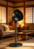 Standing Air Circulation Fan,Adjustable Speed Floor Fan 