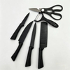 6-piece Non-stick Kitchen Knife Set with Shears&peeler