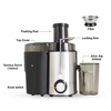 Commercial Popular Electric 800W Juicer Blender and Juice Extractor For Sale