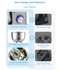 Home Appliances Kitchen Meat Grinder Blender Food Processor 10L 12L Stand Food Mixer 3 in 1 Multi-function（SM-008）