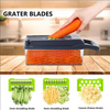 Wholesale 14 in 1 Multipurpose Vegetable Cutter Shredded Potato, Grater, Household Potato Chips, Kitchen Wire Grater Multi-functional Dicing Potato Shredded