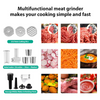 Custom Logo Small Meet Grinder Machines Electric Meat Mixer Grinder Stainless Steel Grinder Machine For Home Kitchen