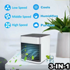 Personal Space Cooler Fan Air Cooling Fan USB Rechargeable Fan Desk Home Mini Air Conditioner Portable Air Cooler