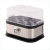 Stainless Steel Egg Cooker,Multi-Function Electric Egg Steamer with Auto Shut-off&Transparent Lid