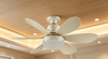 Ceiling Fan with LED Light,6-Blade Modern Ceiling Fan ,Dimmable Light for Bedroom,Living Room&Home Decor