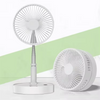 Customize Manufacture Mini Portable, High Speed Usb Rechargeable Telescopic Foldable Electric Pedestal Stand Fan Retractable Fan