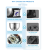 High Power Electric Commercial Household Stand Mixer Food Processor with LED Display(SM-003)