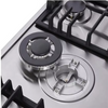 Great Quality Kitchen Product Appliance Optional Knob Gas Cooker Gas-Fired 5 Head Burner Stainless Steel Gas Hob