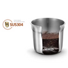 Household Powerful Plastic Potable Salt Pepper Grinder Beans Herbs Spice Nuts Electric Coffee Grinder