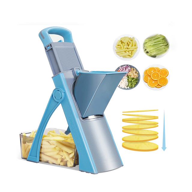 Vegetable Slicer Potato Manual Shredder Kitchen Gadget Easy Cleaning Durable Multifunctional Vegetable Cutter Machine