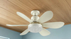 Ceiling Fan with LED Light,6-Blade Modern Ceiling Fan ,Dimmable Light for Bedroom,Living Room&Home Decor