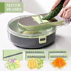Multi-Functional Household Kitchen Tool Fruit & Vegetable Drainer Cutter Shredder Slicer Flower Cutter