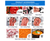 Household Electric Meat Grinder and Meat Processor with 1 year guaranteed（MG-012)）