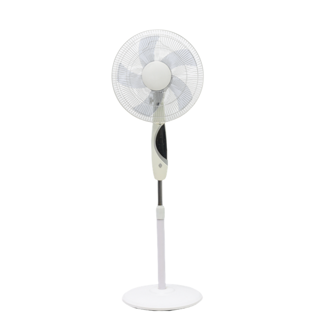 16 inch LED Display White&black Color Remote Control Stand Fan (FS40-023)