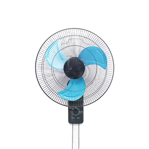 18 Inch Black Color Electric Wall Mounted Fan with Strong Wind for Summer