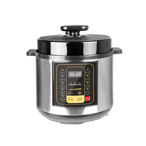 High Quality Food Grade Energy-Saving Stainless Steel Pressure Cooker 5L/6L Multipurpose Large Pressure Cooker
