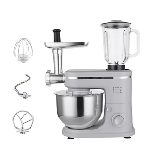 Customization 3 in 1 Electric 6L Stainless Steel 304 Machines Dough Stand Food Mixers For Sale(SM-004)