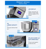 Food Stand Mixer Kitchen Machine Electric Stand Mixer 10L 12L Stainless Steel Bowl With Powerful Motor(SM-006)