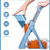 Vegetable Slicer Potato Manual Shredder Kitchen Gadget Easy Cleaning Durable Multifunctional Vegetable Cutter Machine