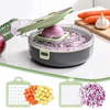 Multi-Functional Household Kitchen Tool Fruit & Vegetable Drainer Cutter Shredder Slicer Flower Cutter