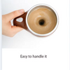 Wholesale Lazy Auto Magnet Electric Coffee Mixing Milk Spin Mixer Cup Stainless Steel Magnetic Automatic Self Stirring Mug