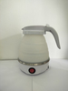 600ML Travel Folding Electric Kettle,Portable Silicone Collapsible Water Boiler,Fast Boiling Mini Electric Kettle for Travel,Hotel&Outdoor