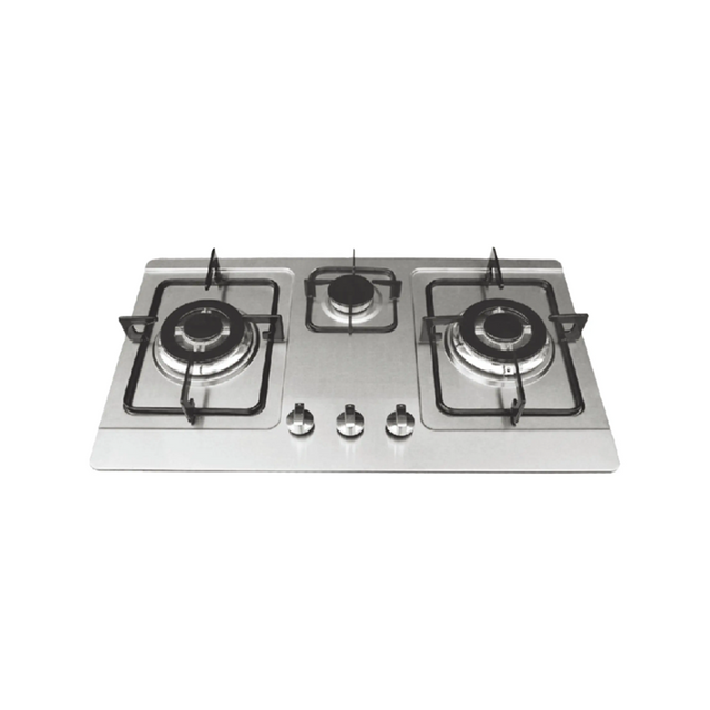 Factory Direct LPG Household Energy Saving 3 Triangle Burners Thickened Cast Iron Pan Support Gas Cook Stove