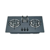 Factory Supplying Powerful SABAF Triple Ring Burner Gas Cooker Stove Cheap Price Three Burner Gas Hob