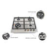 The Best Popular Fashion Attractive Design Gas Hob Parts Gas Cooktop 4 Burner Good Quality Built in Gas Stove