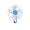 16 Inch ABS Materials Wall Fan 5 Blade 430mm Grill Wall Mounted Fan