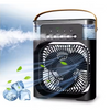 Misting USB Charger Portable Mini Air Conditioner Cooling Fan with Light for Home And Outdoor Use