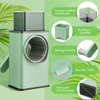 Vegetable Cutting Tool Hand Shaking Shredder, Slicer, Large Capacity Lemon Rotary Grater Vegetable Cutter