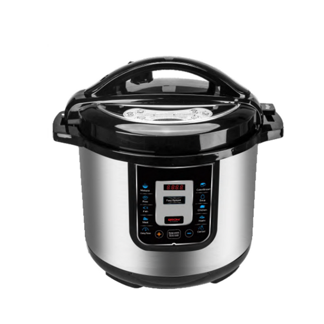 Hot Sale 12 Litre 8 Cooking Multifunction CB Commercial Electric Pressure Cooker