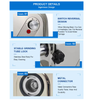 High Quality Popular Meat Grinder and Commercial Meat Processor with Electroplated Plastic Wire Drawing（MG-017）