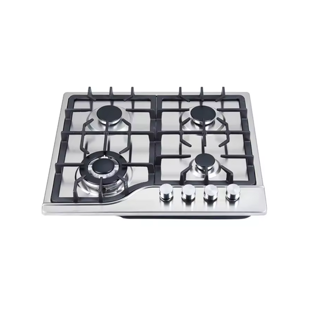Professional Cast Iron With Flame out Protection 4 burner gas cooker built in stove hob