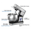 2024 Best Quality OEM Factory 2000W 10L Energy-Efficient Stand Food Mixer 