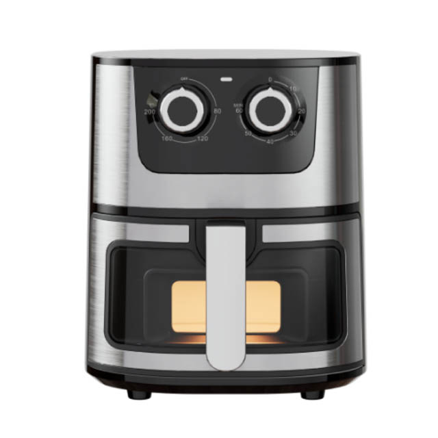 Best Selling Manual Mechanical Visible Oil Free Air Fryer