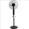 16 inch LED Display White&black Color Remote Control Stand Fan (FS40-023)