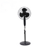 16 Inch Hot Summer Cooling Adjustable Height Stand Fan with Round Base 