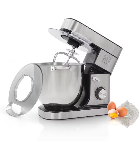 Stainless steel body design Stand Mixer with 2000W High-performance pure copper motor（SM-005）